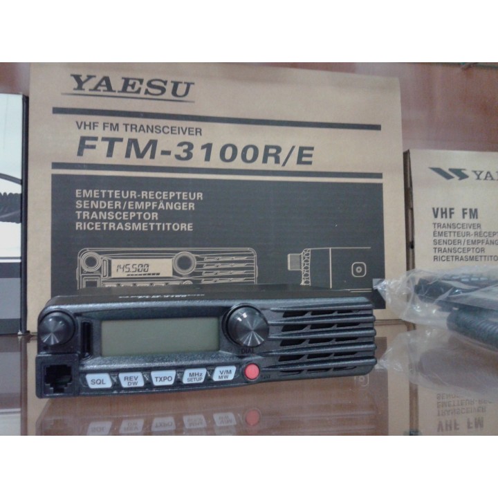YAESU FTM-3100E TRANSCEPTOR MOVIL DE VHF CON 65 W