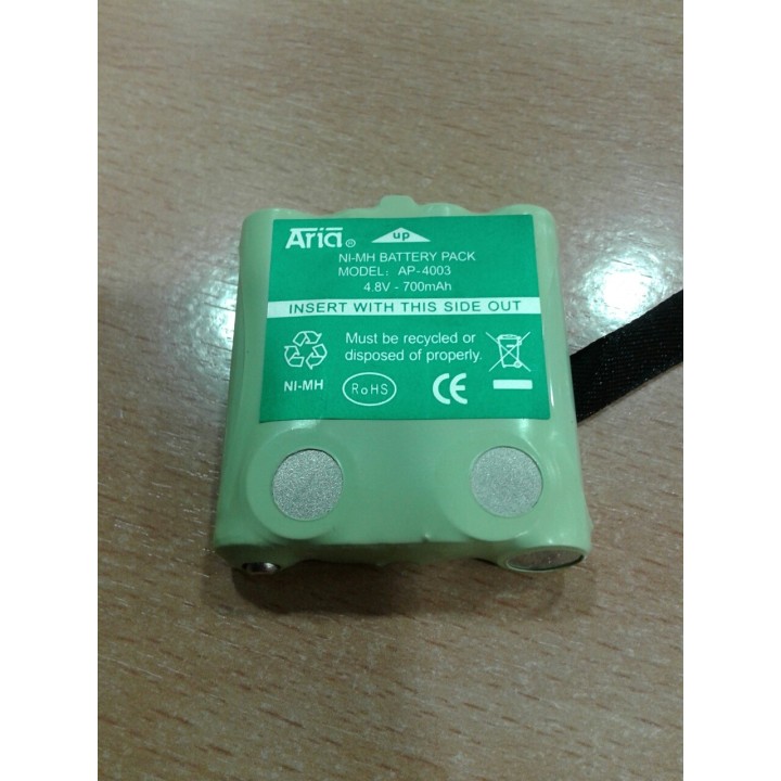 AP-4003-H - BATERÍA PARA MOTOROLA PMR T5/T6/T7/T8, 4.8 V., 700 MAH, NI-MH.