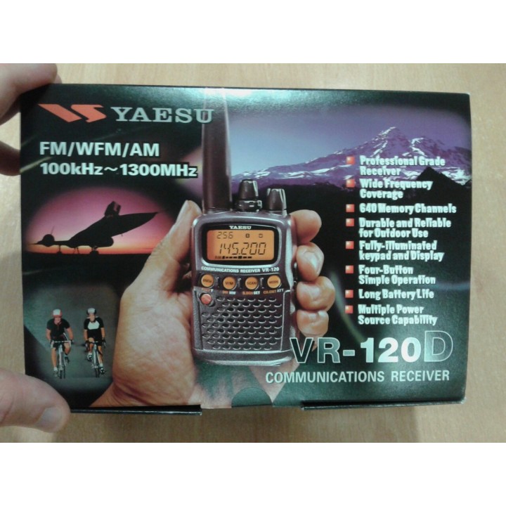 VR-120 - ESCÁNER YAESU VR-120