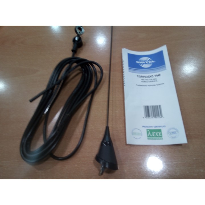 SIRTEL TORNADO VHF de 130 a 175 Mhz. Tipo Antena Autorradio