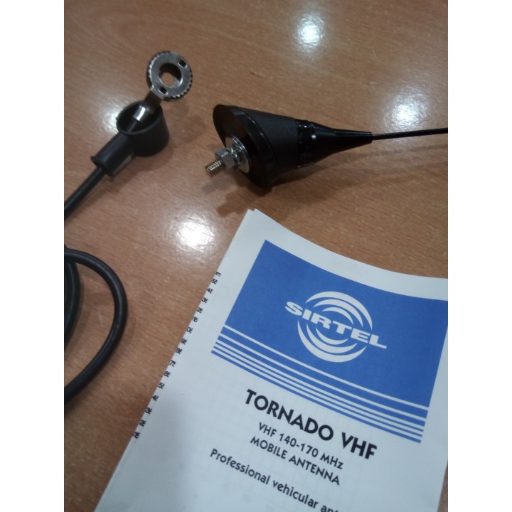 SIRTEL TORNADO VHF de 130 a 175 Mhz. Tipo Antena Autorradio
