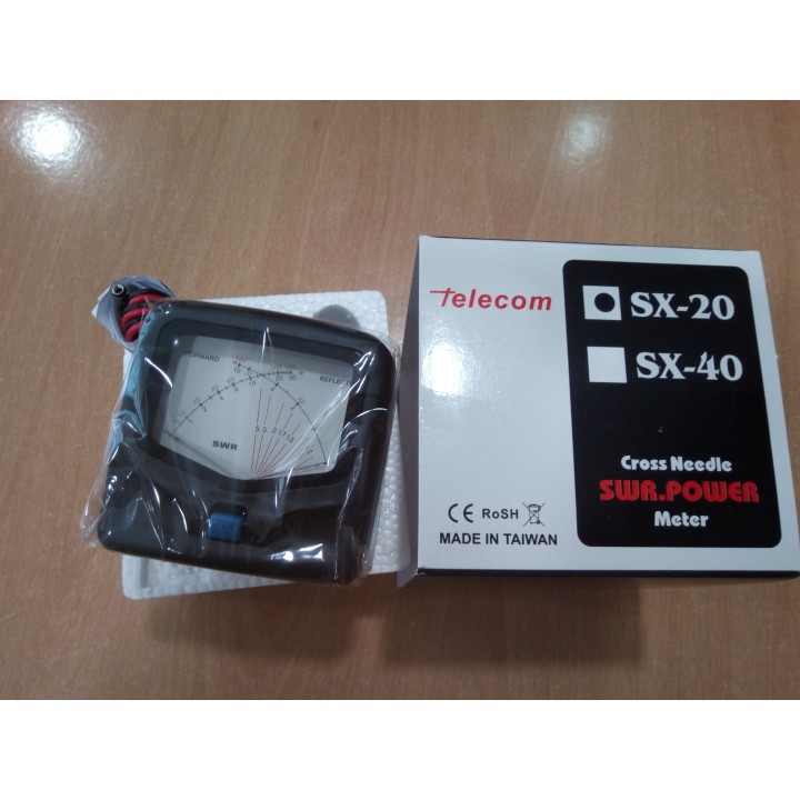 SX-20 - MEDIDOR R.O.E. Y VATÍMETRO. 1.8-200 MHZ.