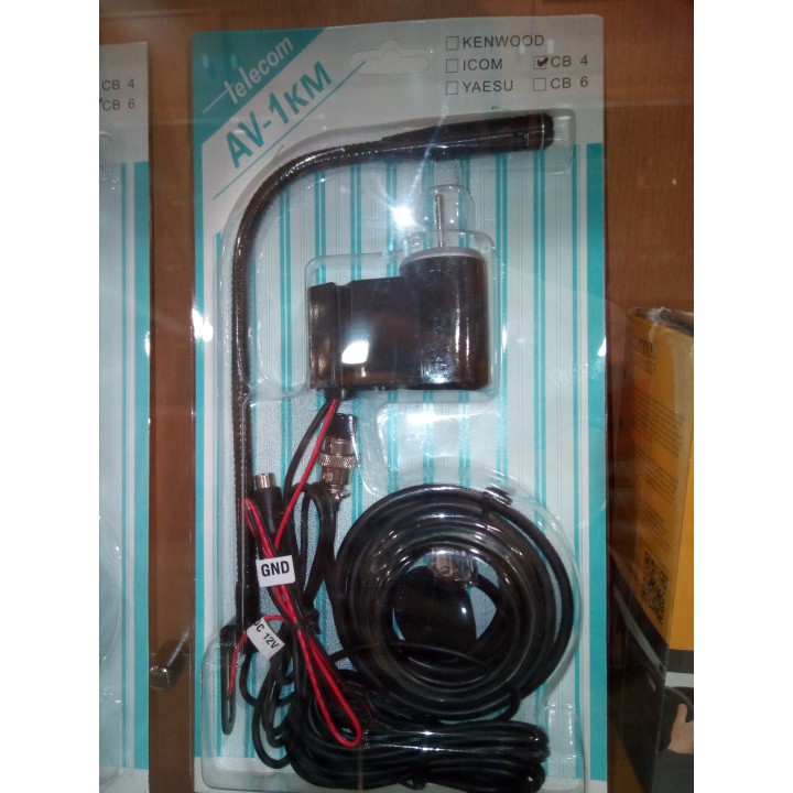 AV-CB-4 - KIT MANOS LIBRES PARA EMISORA CB, CON CONECTOR 4 PIN.