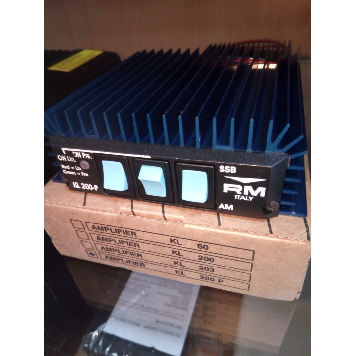 KL-200-P - AMPLIFICADOR LINEAL RM KL-200-P PARA CB. 100 W.