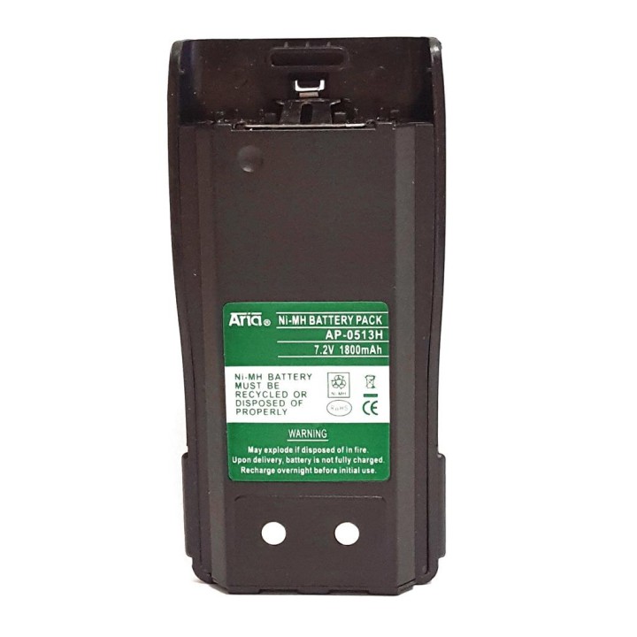 AP-0513-H - BATERÍA PARA PMR-446/HP-105/HP-405, HP-496, 7.2 V., 1800 MAH, NI-MH.