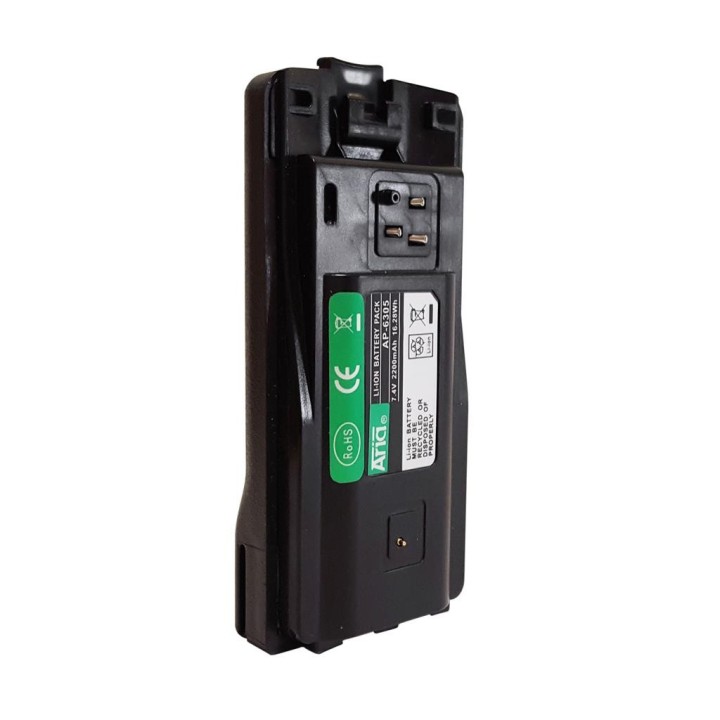 AP-6305-LI - BATERÍA PARA MOTOROLA CP-110, 7.4 V, 2200 MAH, LI-ION.