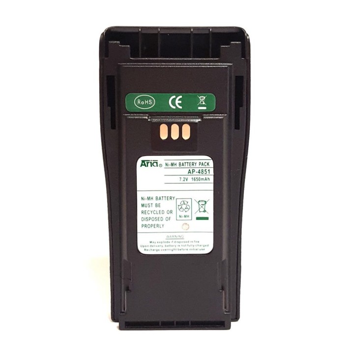 AP-4851-H - BATERÍA PARA MOTOROLA CP-040/200/150 Y EP-450, 7.2 V., 1650 MAH, NI-MH.