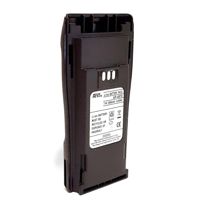 AP-4970-LI - BATERÍA PARA MOTOROLA CP-040/200/150 Y EP-450, 7.4 V., 1800 MAH, LI-ION.