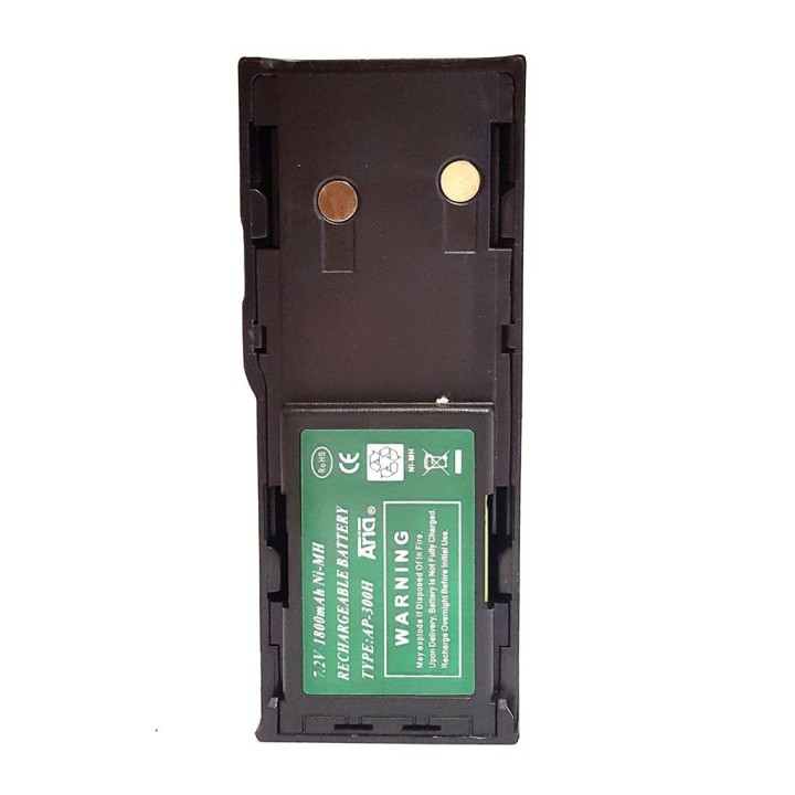 AP-300-H - BATERÍA PARA MOTOROLA GP-300/600. 7.2 V., 1800 MAH, NI-MH.