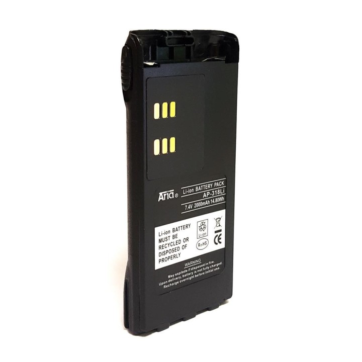 AP-318-LI - BATERÍA PARA MOTOROLA GP-320/340/338, 7,4 V., 1800 MAH, LI-ION.