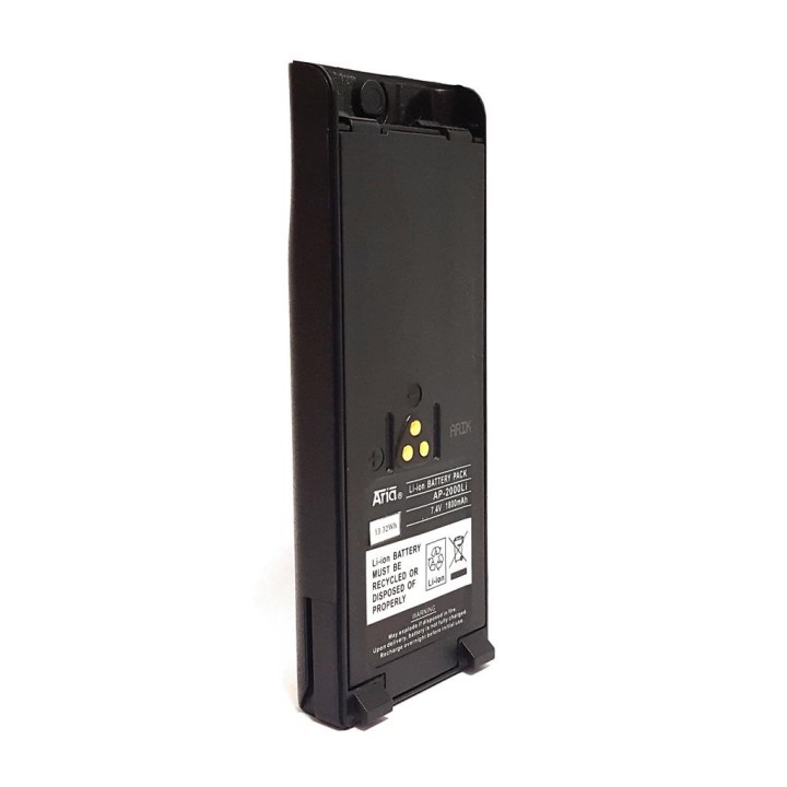 AP-2000-LI - BATERÍA PARA MOTOROLA GP-900/GP-1200/HT-1000/PTX-1200/MT-2000/MTX-2000/8000/9000/838, 7.4 V, 1800 MAH, LI-ION.