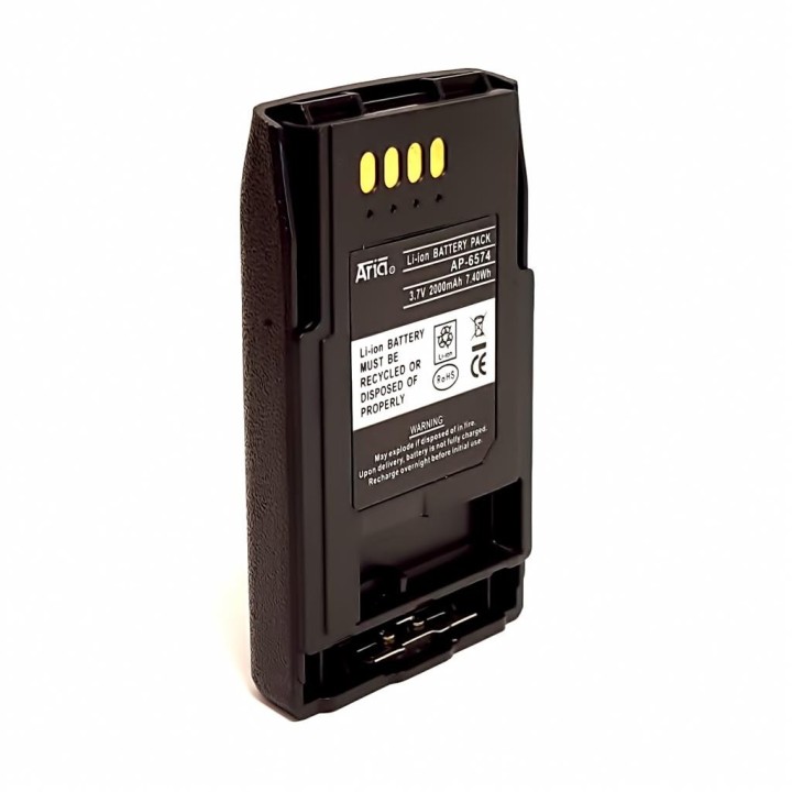 AP-6574-LI - BATERÍA PARA MOTOROLA MTP-850, 3.7 V., 2000 MAH, LI-ION.