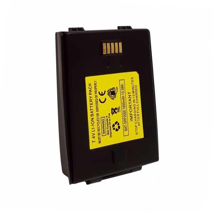 BAT-SRP2000 - BATERÍA PARA SEPURA TETRA SRP-2000, 7.4 V.,1800 MAH, LI-ION.