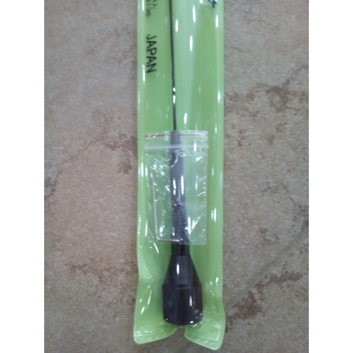 M150-GSA-CB - ANTENA VHF DE 1/4 ONDA CON MUELLE Y CONECTOR PL, EN NEGRO