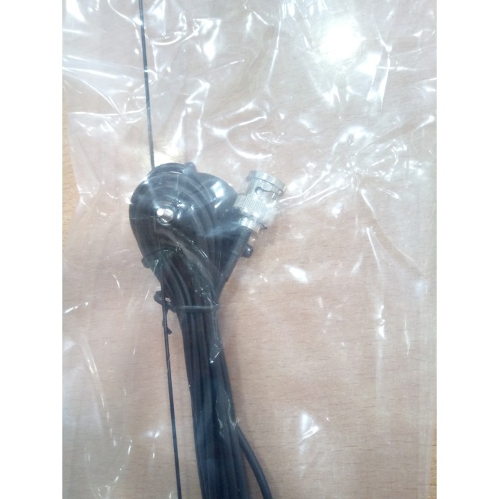 EX-211-VU - ANTENA PARA WALKIE CON BASE MAGNÉTICA PARA 144-430 MHZ., 1/4 DE ONDA