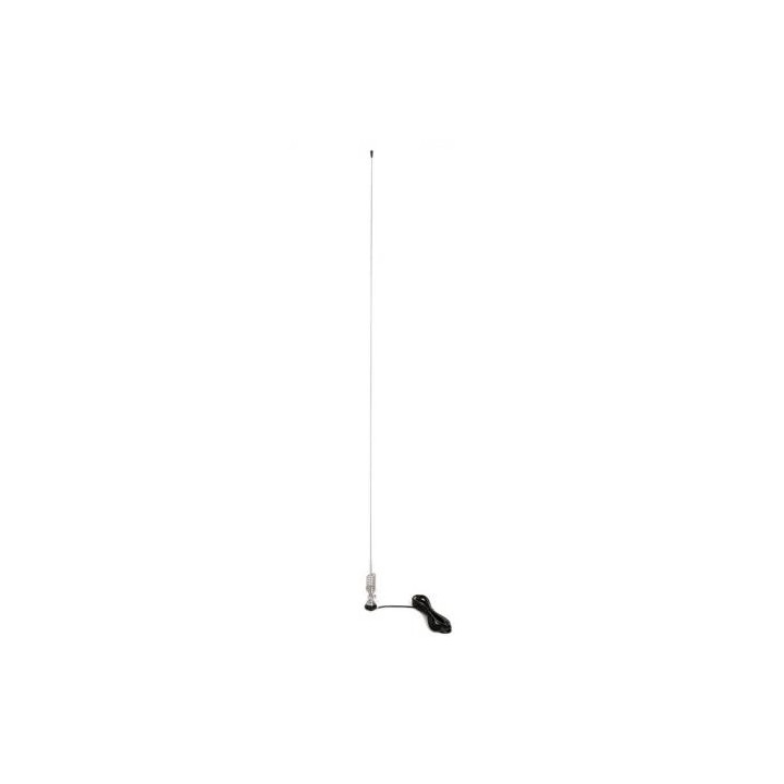 KT-8-A - ANTENA VHF MÓVIL ACERO INOXIDABLE