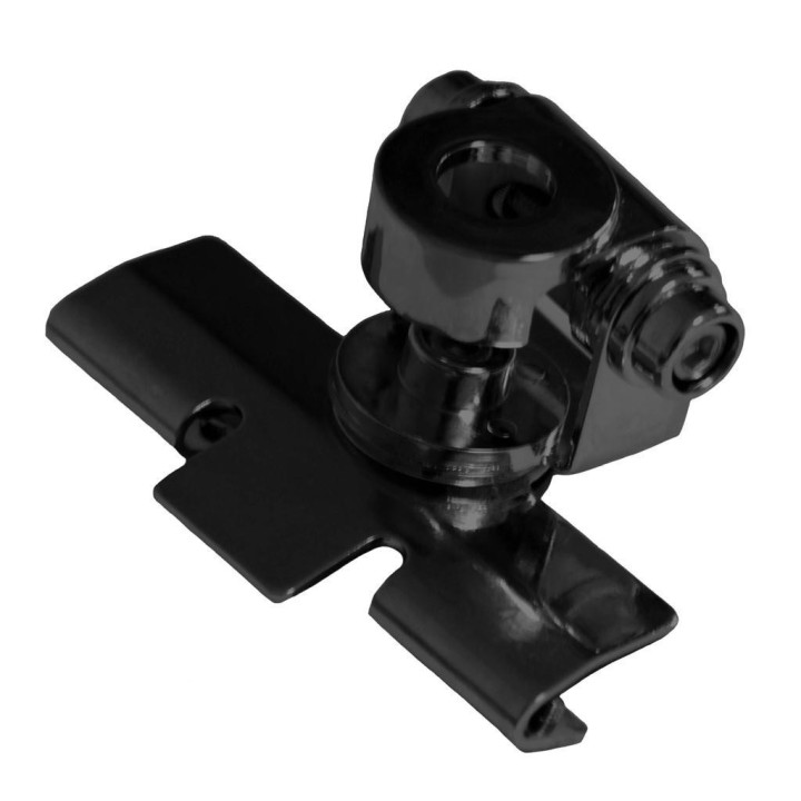 RB-400-NS - SOPORTE MALETERO INCLINABLE EN NEGRO. MODELO PEQUEÑO