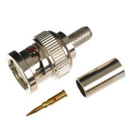 MT-3935 - CONECTOR BNC MACHO PARA RG-223. CRIMPAR.