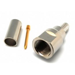 MT-2352 - CONECTOR FME MACHO PARA RG-58. VERSIÓN CRIMPAR.