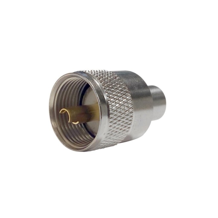 CB-6206 - CONECTOR PL-259/6 REDUCIDO PARA RG-58 Y SIMILARES.