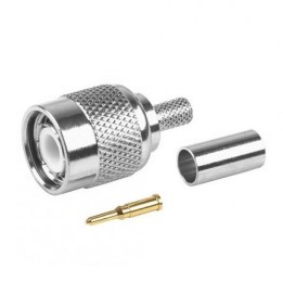 MT-1250 - CONECTOR TNC MACHO PARA RG-58. CRIMPAR