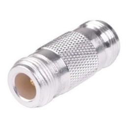 UG-29-STG - ADAPTADOR N HEMBRA / N HEMBRA. VERSIÓN PLATA.