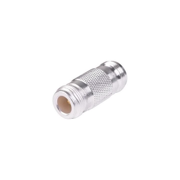 UG-29-STG - ADAPTADOR N HEMBRA / N HEMBRA. VERSIÓN PLATA.