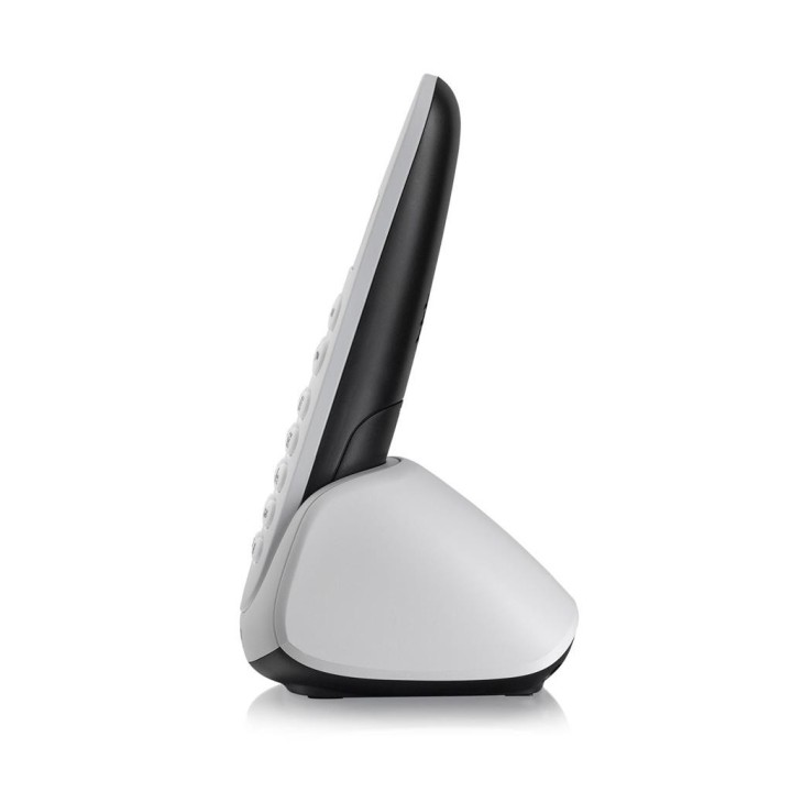 ADARA WHITE/BLACK - TELÉFONO INALÁMBRICO DECT CON DISPLAY RETROILUMINADO