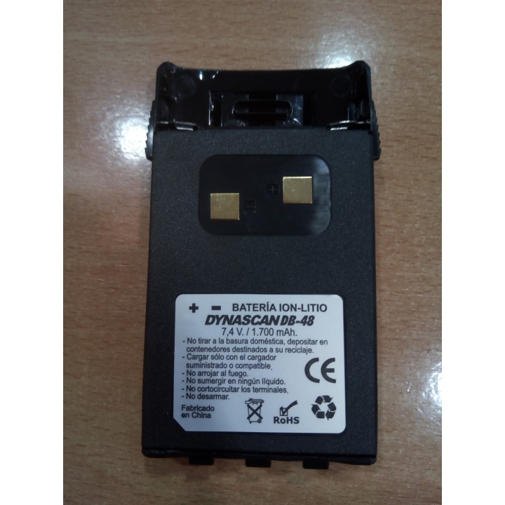 Bateria ORIGINAL para DYNASCAN y Bravus 7,4 V 1700 mAh
