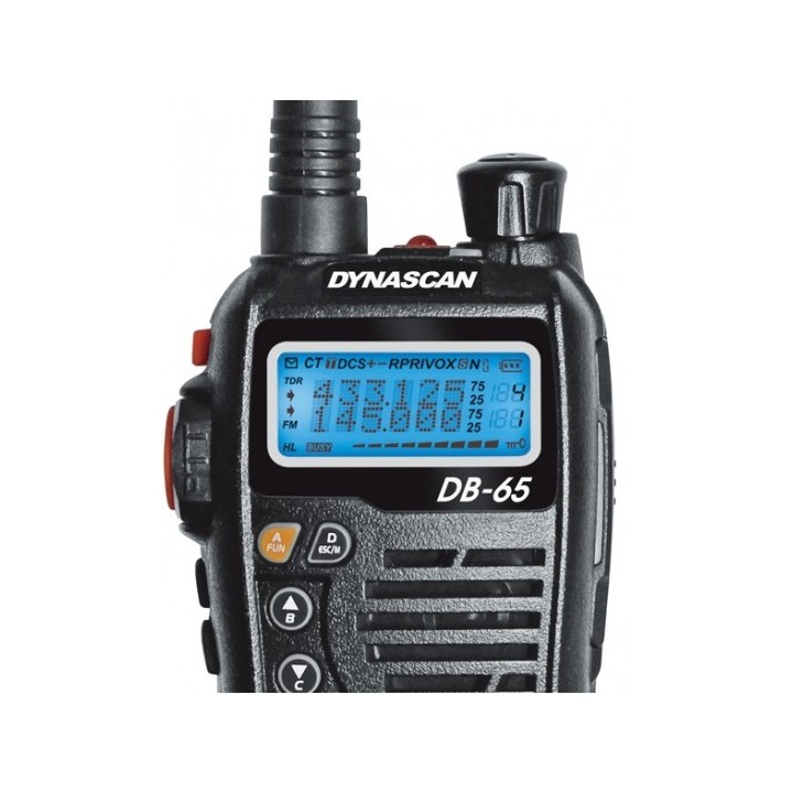 DYNASCAN DB-65 WALKI DOBLE BANDA CON RADIO FM