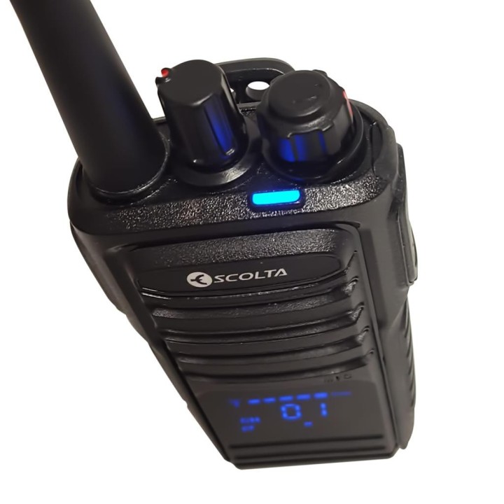 RP-301 - TRANSCEPTOR PORTÁTIL ESCOLTA ALFA UHF CON DISPLAY OCULTO