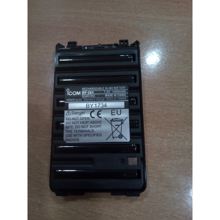 BP-264 - BATERÍA ORIGINAL PARA ICOM 7.2 V. 140 MAH, NI-MH.