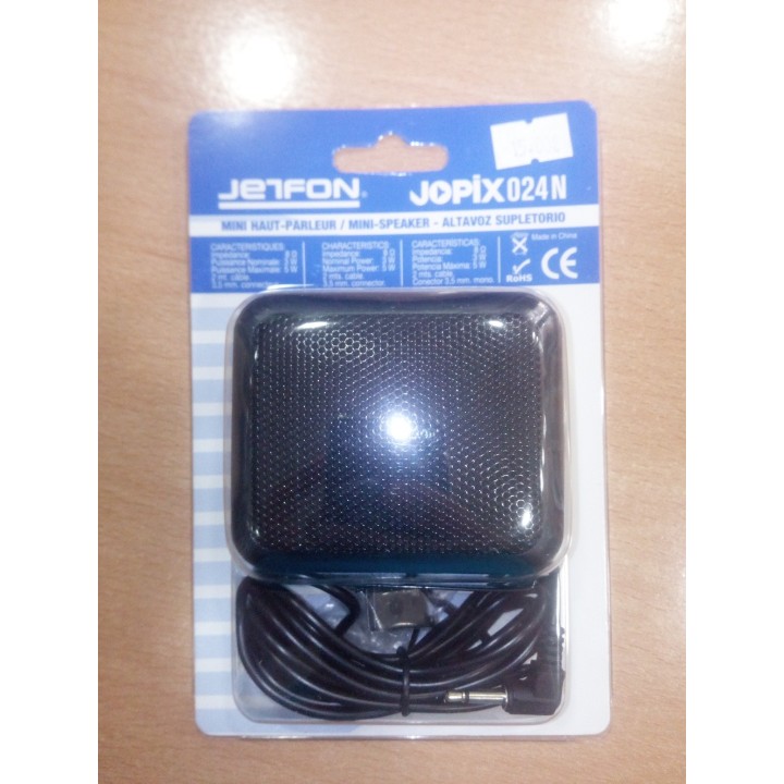 ALTAVOZ EXTERIOR JOPIX 024 NEGRO para emisora  