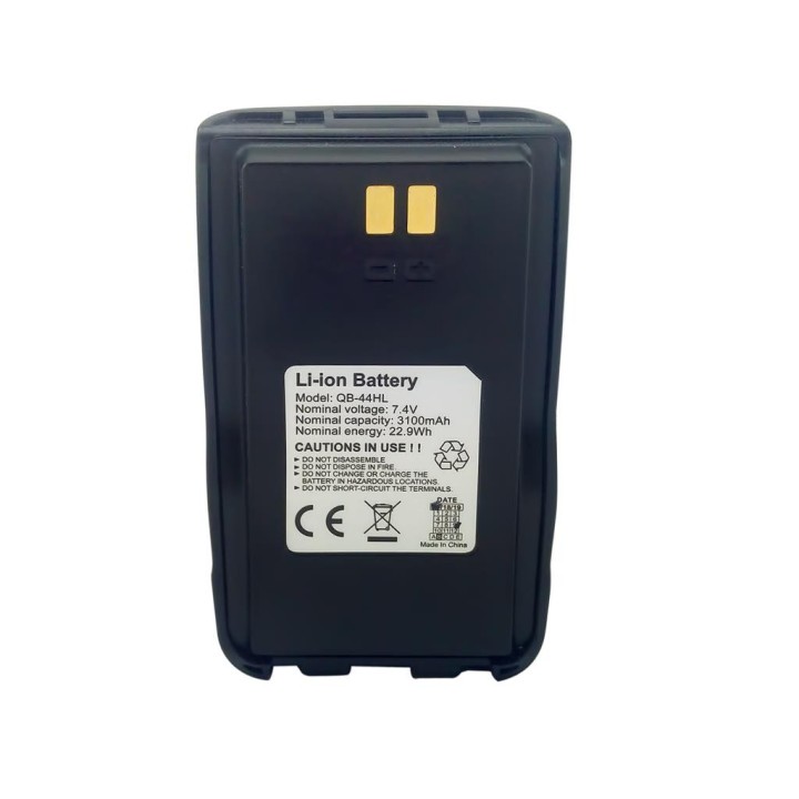QB-44HL - BATERÍA PARA ANYTONE AT-D868UV 7.4 V., 3100 MAH, LI-ION.