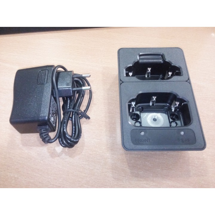 Cargador de sobremesa doble para UNIMO PZ-400