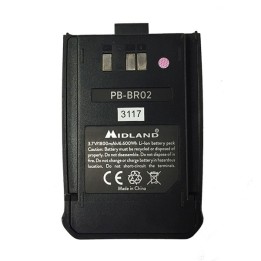 Batería de recambio para MIDLAND BR-02