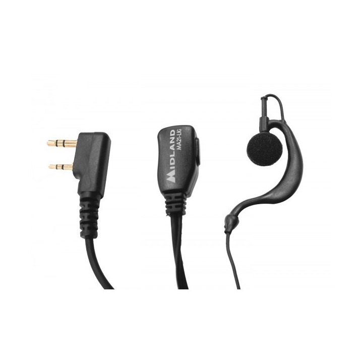 Micrófono-auricular 2 pin Kenwood MIDLAND BR-02 MA21LKi