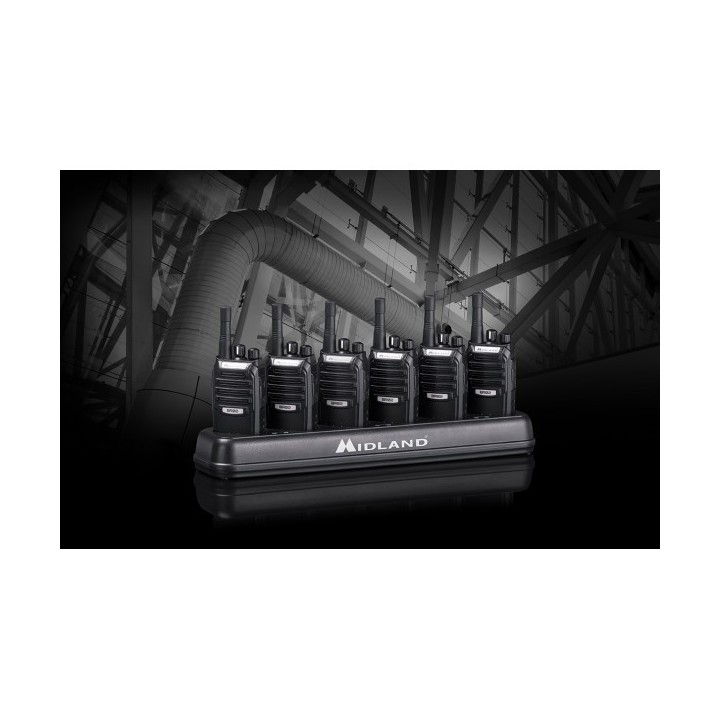 Cargador múltiple para Midland BR02  MULTI CA PB-BR02