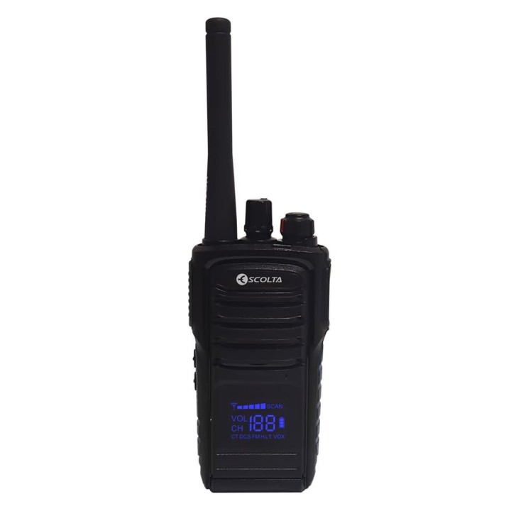 RP-201 - TRANSCEPTOR PORTÁTIL ESCOLTA ALFA VHF CON DISPLAY OCULTO