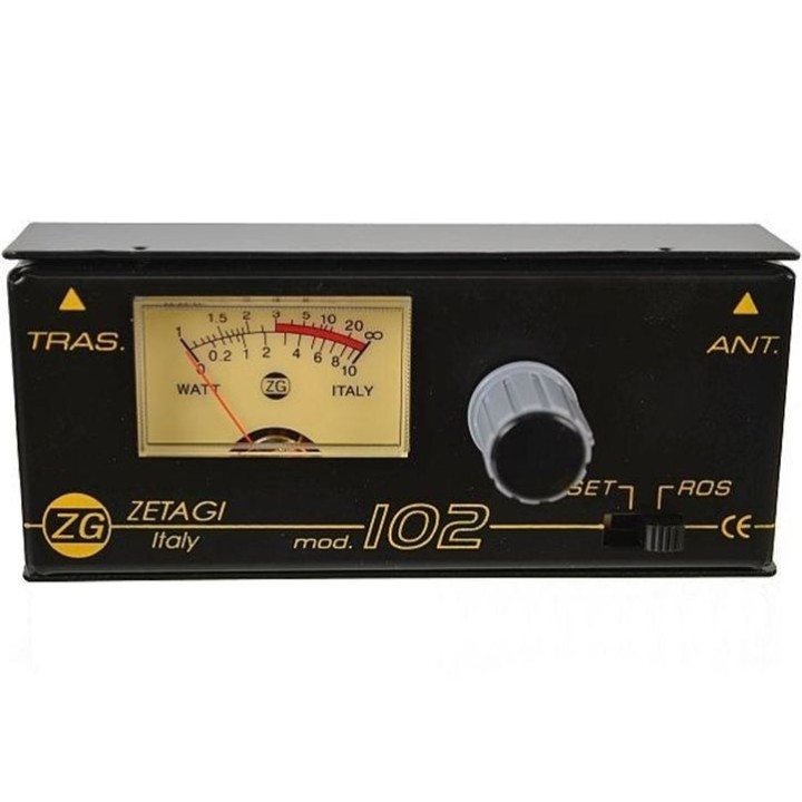 ZETAGI 102 MEDIDOR ROE / SWR 3-200 MHz