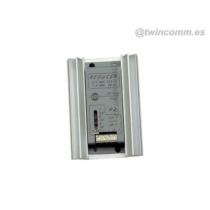 ZETAGI R2 REDUCTOR DE TENSIÓN 24 -12V / 2 Amp Regulable