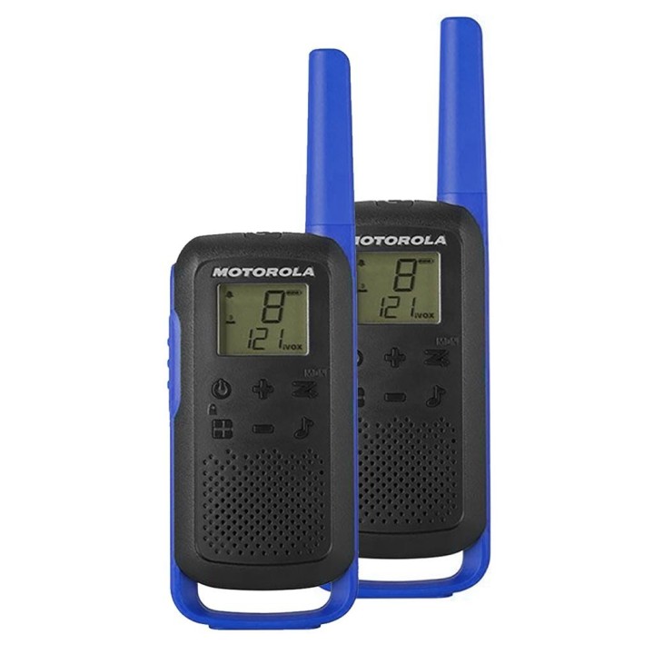 T62 BLUE PACK - 2 WALKIES MOTOROLA T62 PMR446