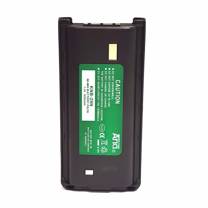 KNB-29-H - BATERÍA PARA KENWOOD TK-3201/3301, 7.2 V., 1650 MAH, NI-MH.