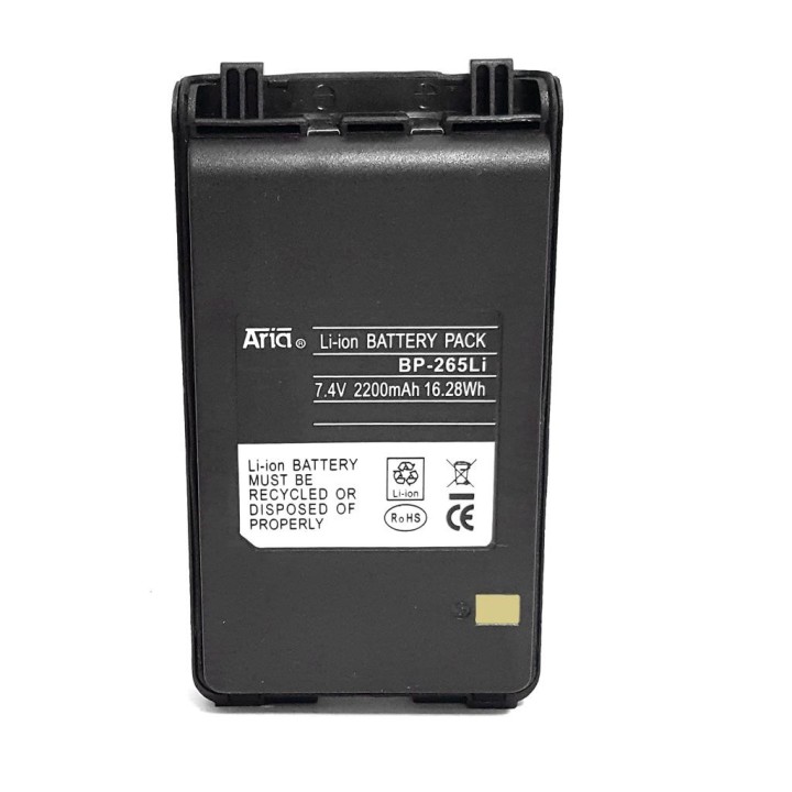 BP-265-LI - BATERÍA PARA ICOM IC-V80 / T-70, 7.4 V., 2000 MAH, LI-ION.