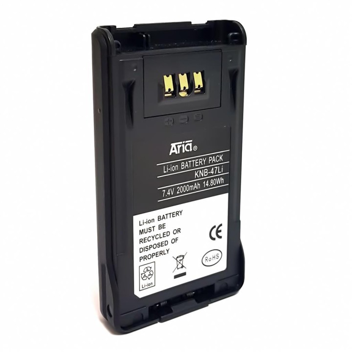 KNB-47-LI - BATERÍA PARA KENWOOD NX-200 / NX-300, 7.4 V., 2000 MAH.