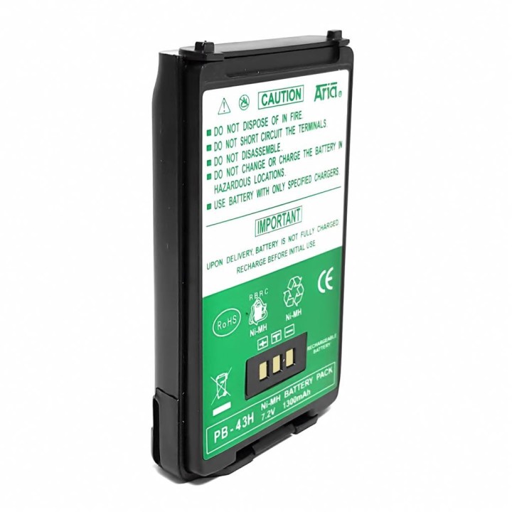 PB-43-H - BATERÍA PARA KENWOOD TH-K2 / K4, 7.2 V., 1300 MAH, NI-MH.
