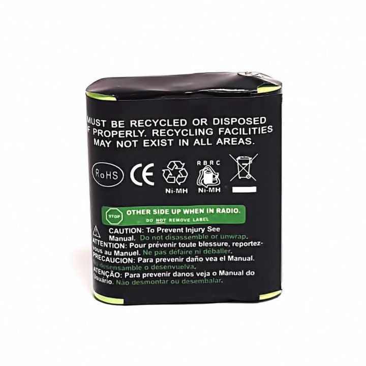 AP-4002-H - BATERÍA PARA MOTOROLA SERIES PMR, 3.6 V. 1500 MAH, NI-MH.