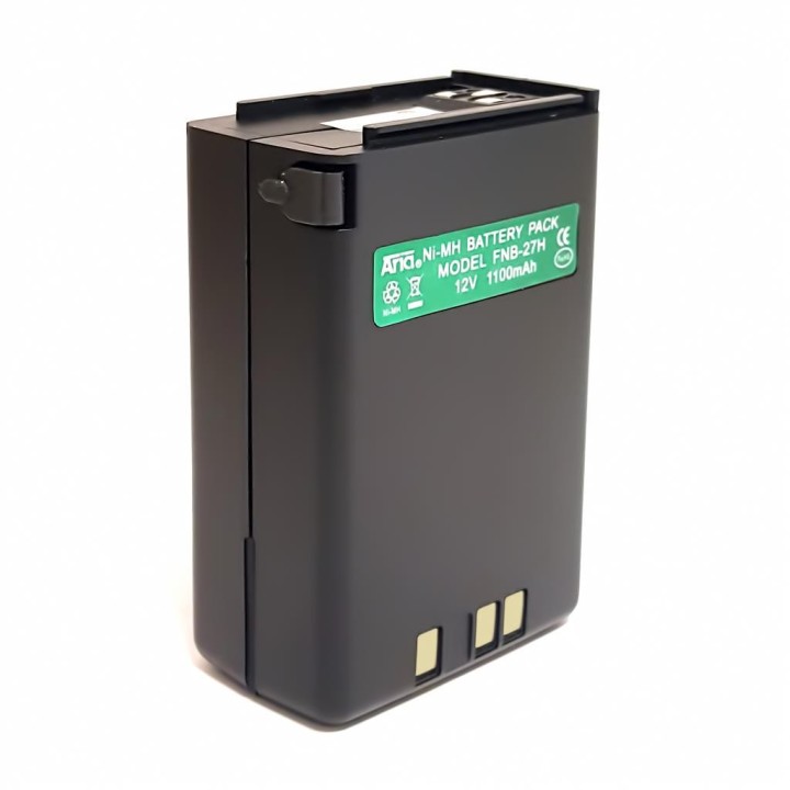 FNB-27-H - BATERÍA PARA YAESU FT-411/415, FT-26, FT-530. 12 V., 1100 MAH NI-MH