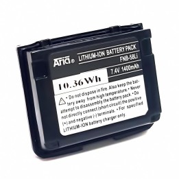 FNB-58LI - BATERÍA PARA YAESU VX-5, 7.4 V., 1400 MAH, LI-ION.
