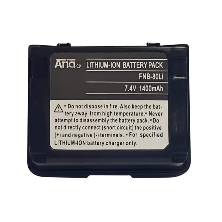 FNB-80-LI - BATERÍA PARA YAESU VX-7R / VX-6R, 7.4 V., 1400 MAH. LI-ION.